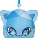 SET OF 3, DUUGER MeeMeow Sappip Cat Plush Keychain Stuffed Animal Toy,Cute Decorative Plush Toy Accessory Fun Buddy for Kids Bag, Purse, Backpack, Handbag