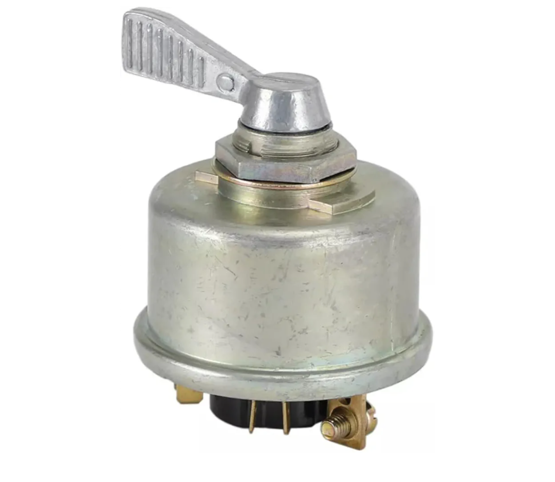Ignition Start Switch with Lever TX10954 Compatible with Long Tractor 2310 2360 2360DTC 460DT 510DT 2460 2510 2610 1033 320 350 610DT White Oliver 1250A Allis Chalmers