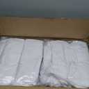 100 Pcs White Washable Removable Universal for Wedding Party Dining Banquet Polyester Spandex Stretch Slipcovers Chair Covers