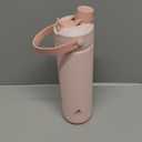 POWCAN 26 oz Insulated Water Bottle with 2-in-1 Straw and Spout Lid, Keep Cold 24H, Leak-Proof, Fits in Car Cup Holder, Stainless Steel Water Bottle for Sports, Travel, and School (Cotton Candy)