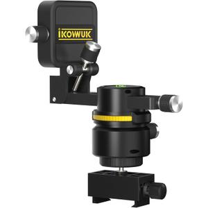IKOVWUK Fine-tuning Magnetic Bracket for Laser Level, Mounting Clap Included