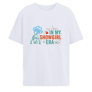 Fan Favorite in My Showgirl Eratshirts Set for Womens Graphic, White, S