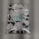 TOAOB 100pcs 30mm Black Wiggle Googly Eyes with Self Adhesive Large Round Plastic Sticker Eyes for DIY Arts Crafts Scrapbooking Decoration