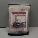 Flax Burlap 90 Inch Pinch Pleated Linen Curtains 2 Panel Set for Living Room Thick Linen Textured Drapes 90 Inches Long Pinch Pleat Drapes Semi Sheer Curtain for Dining Bedroom Office Dark Taupe