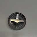 Replacement Extractor Blade, Fit for NutriBullet 600w/ 900w Pro Series Blender with Food-grade Silicone Rubber Gaskets Seal Ring for NutriBullet Blender Blade Replacement Parts (1-Pack)