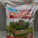 Back to The Roots 100% Organic Raised Bed Soil, Fills 8' x 4' Garden Bed, 60 cu ft, Made in USA, Peat-Free