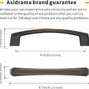 Asidrama 10 Pack 4 Inch(102mm) Oil Rubbed Bronze Kitchen Cabinet Handles, Cabinet Pulls Kitchen Cabinet Hardware for Cupboard Drawer Pulls