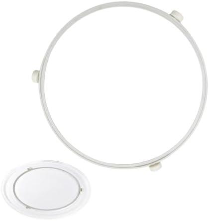 Microwave Turntable Ring for GE Microwaves, WB06X10705 Microwave Roller Ring, Glass Plate Tray Support Holder