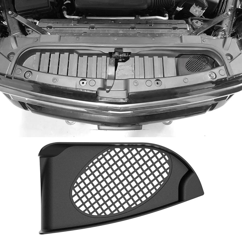 Air Intake Filter Cover Compatible with 2022-2025 Chevy Silverado GMC Sierra 1500 Engine Filter Vent Protector Engine Compartment Trim Replacement for 2022-2025 Chevy Silverado Accessories