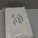 Guken Cream 100% Blackout Linen Curtains 102 Inch Length 2 Panels Set for Living Room Bedroom Back Tab/Rod Pocket Thermal Insulated Black Out Drapes Room Darkening Farmhosue Window Curtains