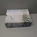 Trish Lucia Womens Ankle Boots Pointed Toe Stacked Chunky Heel Slip on Chelsea Short Booties (Gray)