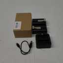 2-Pack Replacement Battery for Ring Doorbell - 7200mAh Rechargeable Camera Batteries with Charger Station for Ring Video Doorbell 2/3/3 Plus/4, Spotlight Cam, Stick Up Cam