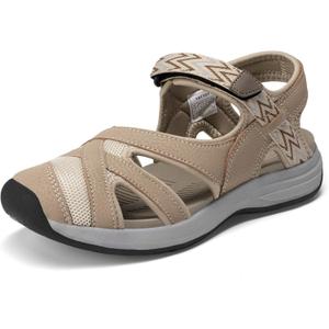 DREAM PAIRS Women's Sport Athletic Sandals Outdoor Hiking Sandals 10
