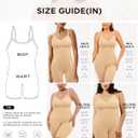 Shapewear Tummy Control BodySuit Seamless Body Shaper Butt Lift Full Body Suit (XL)