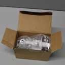 2-in-1 Gutter Mount for Solar Panel, Stick Up Cam Battery, Spotlight Cam and Spotlight Cam Plus/Pro(Battery), Perfect Angle to Get Adequate Sunlight for Your Solar Panel - White