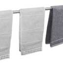 TocTen Bath Towel Bar - Thicken SUS304 Stainless Steel Bathroom Towel Holder, Towel Rod for Bathroom Heavy Duty Wall Mounted Towel Rack Hanger(36IN, Brushed Nickel) (36 IN)