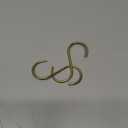 10 Pieces Multipurpose Brass S Shaped Hooks Coat Clothes Storage Hangers Kitchen Pot Pan Racks