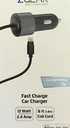 ZGEAR Fast Charge Car Charger For Apple Devices 12W 6 Feet 2Pack