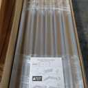 Land Guard Metal Raised Garden Bed for Gardening, 8x4x1.5ft Galvanized Raised Garden Bed, Planter Boxes Outdoor for Vegetables, Fruits and Flowers (Silver)