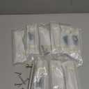 Amerdeco 10 Pack Knurled Brushed Satin Nickel Cabinet Pulls 5.9 Inch Length (3-3/4 Inch Hole Center) Kitchen Cabinet Handles for Drawer Dresser, Cupboard and Wardrobe ZH0025