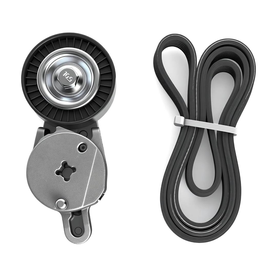 Engine Serpentine Belt Drive Kit 90K-39106,for Toyota Camry 2012-2017 L4 2.5L,for Toyota RAV4 2009-2018 L4 2.5L,OE 166200V020,166200V021,1662036010, 1662036011,999415,K060494 1060495 6PK1256