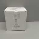 KDG Cordless Portables Table Lamp, LED Fabric Shade Small Desk Lamps, 4000mAh Battery Powered Lighting, 2700K Step less Dimmable Light for Living Room, Dining Room, Bedroom, Bedside (Bronze)