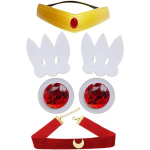 6Pack Moon Hair Clips Accessories set for Girl and Women