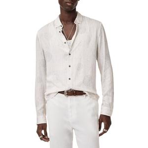 John Varvatos Mens Luca Shirt, Size Large