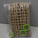 Rat Climbing Toys, 39 x 7 inch Small Animals Seagrass Mat Toy, Cat Climbing Toys, Natural Seagrass Woven Net Hammock with Hooks, Cage Accessories for Hamster Guinea Pig Parrot Parakeets Cockatiels