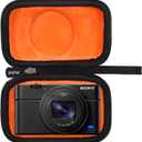 Mchoi Camera Storage Case Fits for Sony RX100 VA/ RX100 VI/ RX100 V/ RX100 IV/RX100 III /RX100 II/Canon G7X/G9X/G5X/SX740/SX620/Sony ZV-1 II/ZV1II/ ZV1/ZV-1F/ZV1F Digital Camera, Case Only