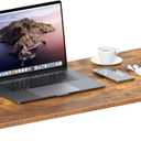 Need Wall Mounted Desk - Heavy Duty Folding Work Table Length 36" Width 20"/Small Space Hanging Desk Perfect Addition to Home/Office/Kitchen & Dining Room Rustic Brown AC15-9050FG-ND, L36" * W20"
