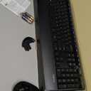 Logitech MK345 Wireless Keyboard and Mouse Combo with Palm Rest, 2.4 GHz USB Receiver, Compatible with PC, Laptop, Black (1 Pack)