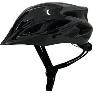 Adult Cycling Bike Helmet, Lightweight and Adjustable with Pads&Visor for Men and Women,Premium Quality Airflow Unisex Bicycle Helmet,Suggested Fit 58-61 cm (All Black)