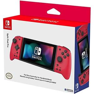 Hori Nintendo Switch Split Pad Pro (Red) Ergonomic Controller for Handheld Mode - Officially Licensed By Nintendo Hori Nintendo Switch Split Pad Pro (Red) Ergonomic Controller for Handheld Mode - Officially Licensed By Nintendo