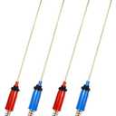 BlueStars WH16X10158 & WH16X10159 Washer Suspension Rod Set 28.5" (4Pcs) - For GE, Hotpoint Washer GTWN4250D0WS GTWN4250D1WS HSWP1000M4WW GCWP1800D1WW - Replaces PS3654190 PS3654191 2754602 AP5632455