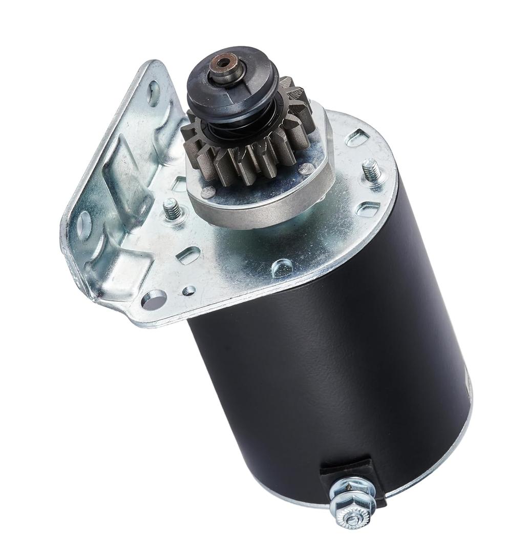  Starter 5777 with Steel Gear Replacement for Briggs and Stratton Cub Cadet 14.5 16 16.5 17 17.5 18 18.5 HP Toro Lawn and Garden Tractor 593934 693551 LG693551