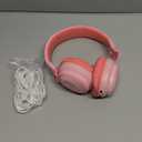 Mokata Kids Headphones Bluetooth 5.3 Wireless Lightweight Fast Charging 68 Hours Play Time Volume Limited 85/94dB Over Ear Foldable with Built-in Mic for Toddler Boy Girl Tablet Pad Pink