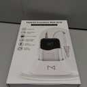 M Mase- Professional Nail Drill Machine - Coreless 2-in-1 Nail File - Electric, Cordless, 35000 RPM, HD Display - Electric Nail Drill for Professional & Home Use (White)