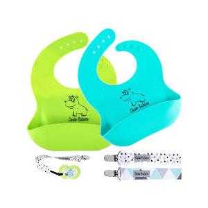 Dodo Babies Silicone Bibs for Babies