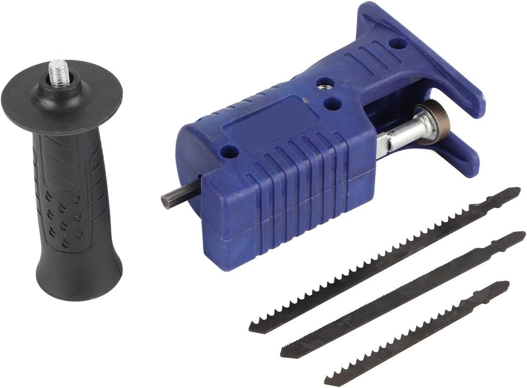 Reciprocating Saw Adapter Electric Drill Modified Tool Portable Attachment Hand Tools for Wood Metal Cutting Pruning