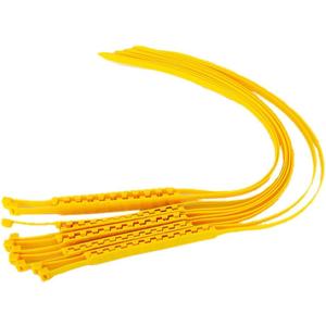 Emergency Anti Skid Tire Chains, 20pcs Universal Cable Belts Traction Tyres Auto Car Universal Fit Snow Safety Anti skid Tire Tyer Chains Thickened Tendons (Yellow)