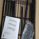 3-Shelf Adjustable Heavy Duty Steel Wire Rack Storage Shelving Organizer for Kitchen, Garage, 23.2" L x 13.4" W x 30" H, Black