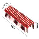 1" Insulated Cable Staple MNM1-600 for Cable Stapler Gun, Fits for 2448-20 Cable Staples Fastening Electrical Cables to Wood Surfaces-1 Inch Cable Staple 320 per Box