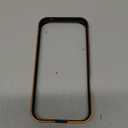 New Aluminum Frame Metal Bumper Frame Slim Hard Case Cover for iPhone17Pro MAX, Metal Frame with Soft Inner Bumper, Raised Edge Protection (Orange, for iPhone17Pro Max)