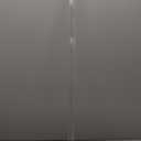 Frameless Shower Door Bottom Seal Shower Sweep with Drip Rail for 1/4" Glass,36" Long, Vinyl, Clear