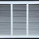 Fits 18x12 Duct Opening Stamped Steel Return Air Grille Vent Cover Grille for Sidewall and Ceiling in White Surface Dimensions: 19.75"W X 13.75"H (18" W x 12" H Duct Opening)