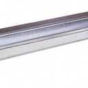 Miller Manufacturing Company 48 Inch Poultry Feeder Trough w/ Anti Roosting Spinning Reel Top For Chickens, Ducks, & Large Birds, Galvanized Steel