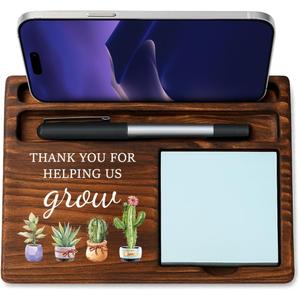 Bosses Day Gifts for Women Men Manager Sticky Note Holder Funny Office Decor for Women National Boss Day Decorations Gifts for Men Leader Supervisor Leader HR Office Desk A04 (You)