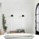 Decorative Wall Molding Kit for Interior Wall Decoration | Wax Cladding Panel Kit | Pre-Made Wax Cladding Kit (Not Peel and Stick) | Instructions for Use