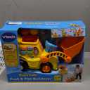 VTech Pop-a-Balls Push and Pop Bulldozer, Yellow
